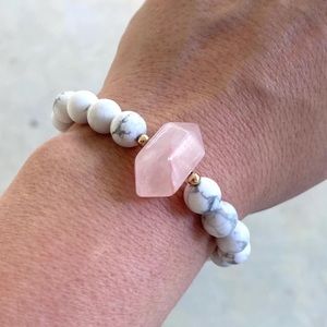 Pink Quartz Bracelet